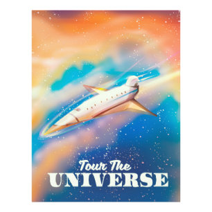 Tour the Universe space ship Photo Print