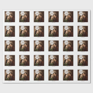 Tourette Butler Wrapping Paper