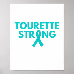 Tourette strong Poster & Prints for awareness