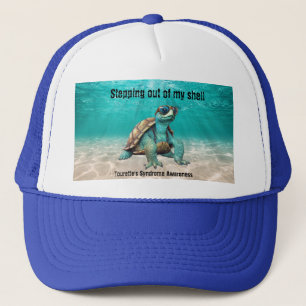 Tourette's Syndrome Custom Turtle Hat