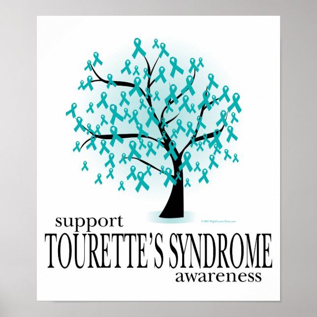 Tourette's Syndrome Tree Poster (Front)