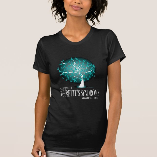 Tourette's Syndrome Tree T-Shirt (Front)