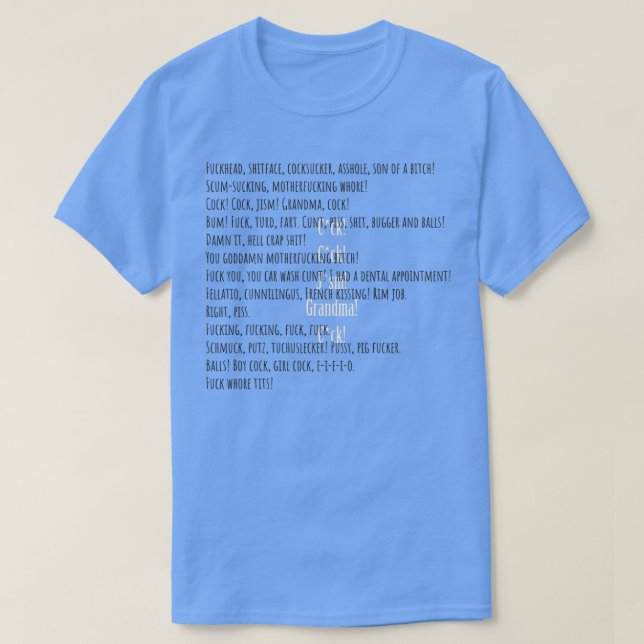 Tourettes  T-Shirt (Design Front)