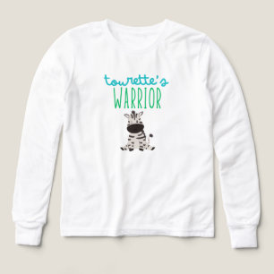 tourette's warrior awareness cute boys Long Sleeve