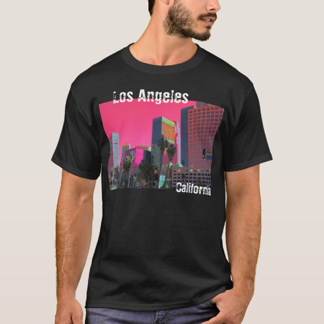Tourism apparel Los Angeles, California T-Shirt (Front)