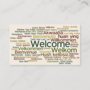 Tourism  Business Card