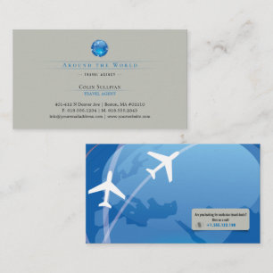 Tourism Travel Agent Business Card