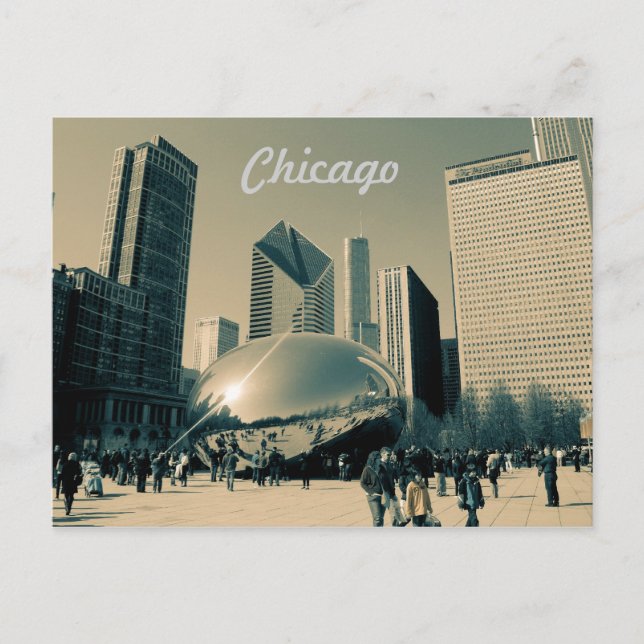 Tourist Chicago Post Card (Front)