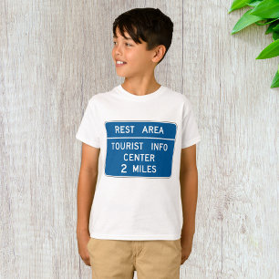 Tourist Info Centre Sign T-Shirt
