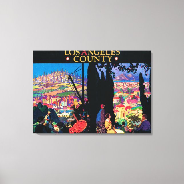 Tourist Poster # 2 Canvas Print (Front)