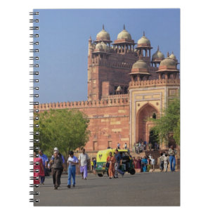 Tourists in front of Fatehpur Sikri, in the Spiral Notebook