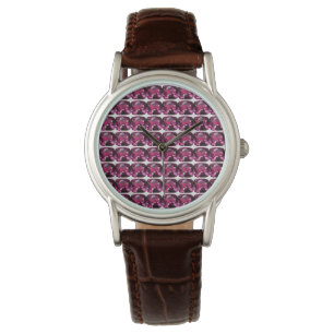 Tourmaline Gemstone Pink Watch