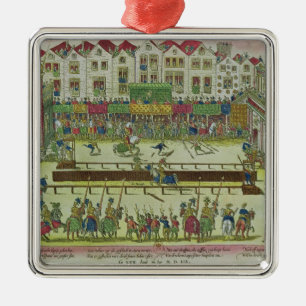 Tournament during which Henri II Metal Tree Decoration