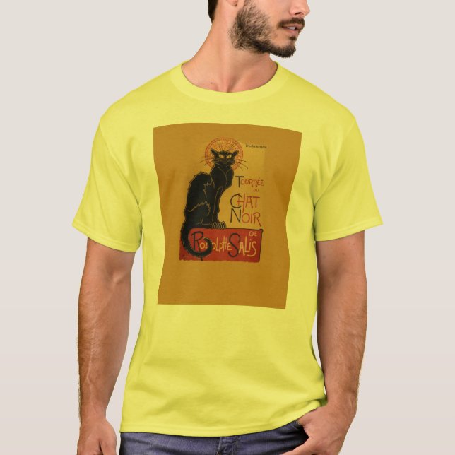 Tournee de Chat Noir Black Cat T-Shirt (Front)