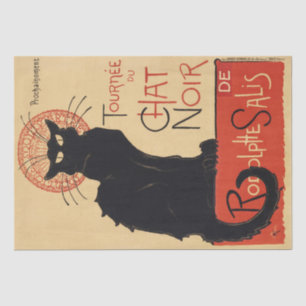 Tournée du Chat Noir (1896) by Théophile Alexandre Tissue Paper