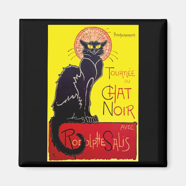 Tournee du Chat Noir Cabaret Gift Magnet (Front)