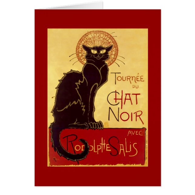 Tournée du Chat Noir, Théophile Steinlen (Front)