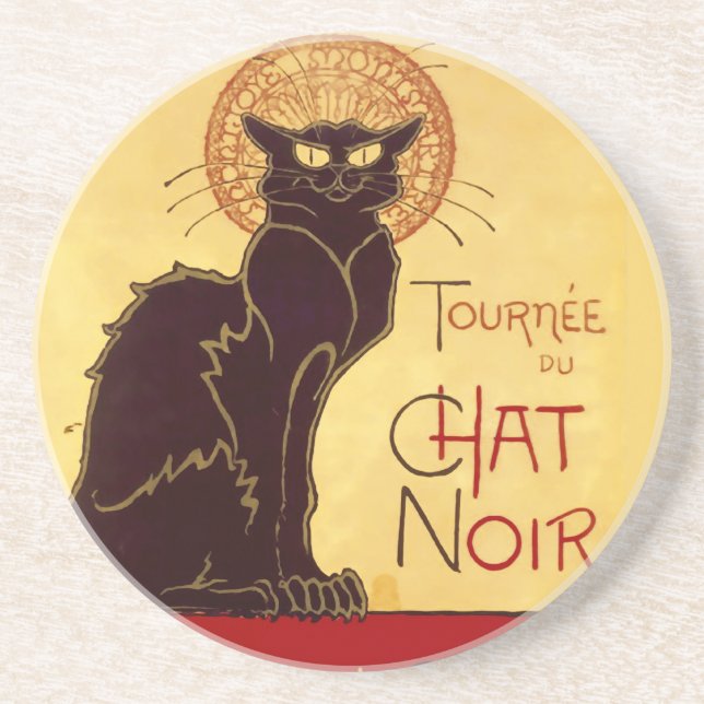 Tournée du Chat Noir, Théophile Steinlen Coaster (Front)
