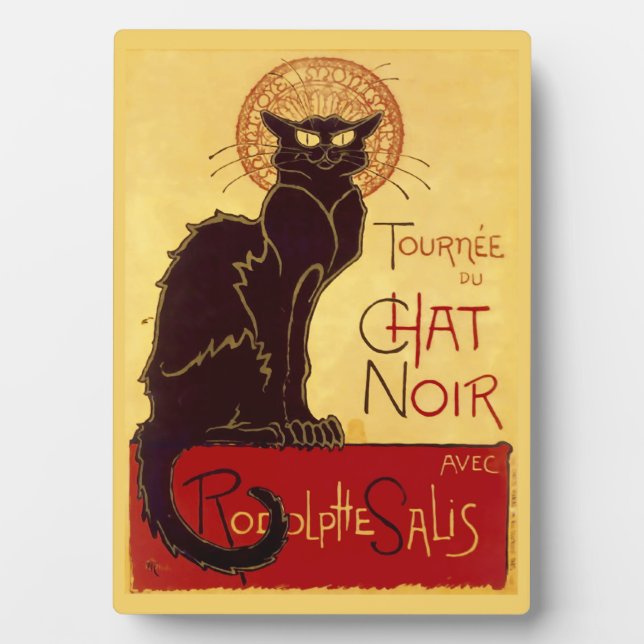 Tournée du Chat Noir, Théophile Steinlen Plaque (Front)