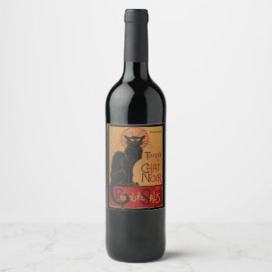 Tournee du Chat Noir Wine and Champagne Labels