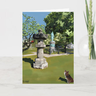 Touro Park in Newport Card