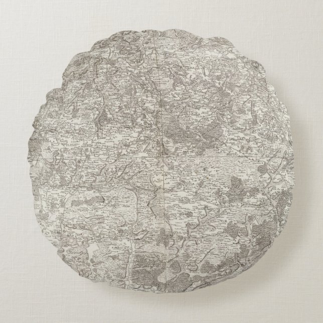 Tours Round Cushion (Front)