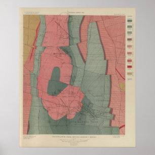 Tourtelotte Park Mining District Sheet Map Poster