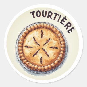 Tourtière Sticker