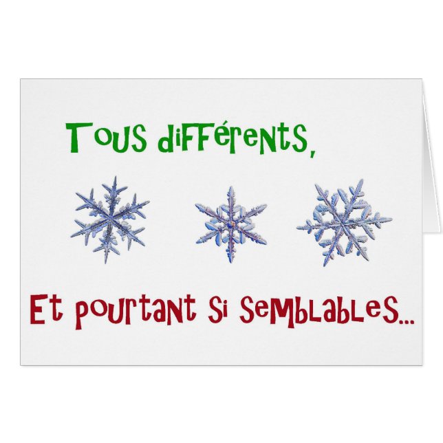 tous différents et pourtant si semblables (Front Horizontal)