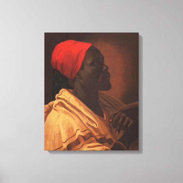 Toussaint L'Ouverture by George DeBaptiste (1870) Canvas Print (Front)