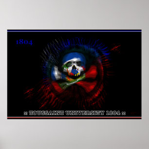 TOUSSAINT UNIVERSITY 1804 POSTER
