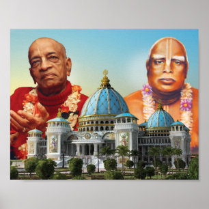 TOVP/Prabhupada/Bhaktivinoda 8 x 10 Print