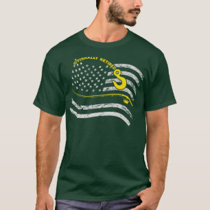 Tow Truck Driver Fishing Retirement  T-Shirt