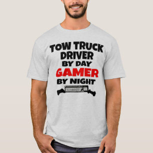 Tow Truck Driver Gamer T-Shirt