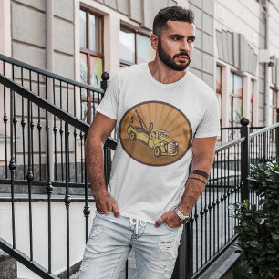 Tow Truck Mens T-Shirt