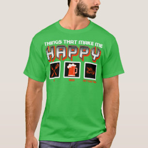 Tow Truck Things That Make Me Happy BBQ Beer My To T-Shirt