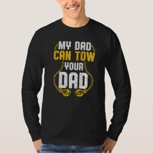 Tow Trucker Tow Truck Driver Tow Operator Breakdow T-Shirt