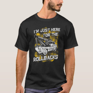 Tow Trucker Tow Truck Driver Tow Operator Breakdow T-Shirt