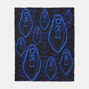 Towanda Goddess Yoni Fleece Blanket