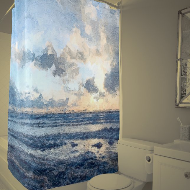  Towards Arran Shower Curtain (Creator Uploaded)