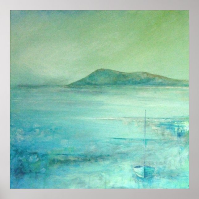 Towards Samson Hill, Isles of Scilly Poster (Front)