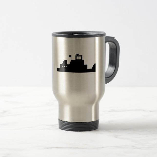 Towboat Logo Travel Mug (Front Right)