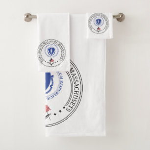 Towel Freemasonry Loge of state of Massachusets
