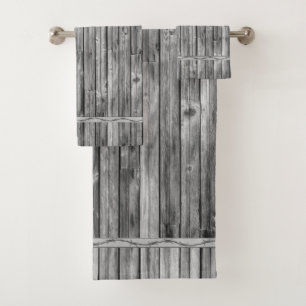 Towel Set - Weathered Barn Wood