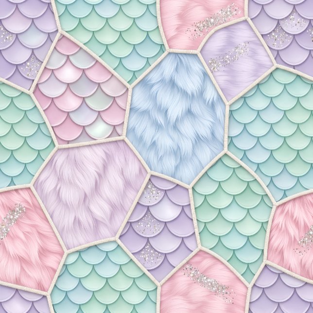 Towel Set | Whimsical Fairytale | Mermaid Unicorn (Creator Uploaded)