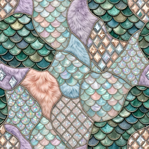 Towel Set Whimsical Fairytale Mermaid Unicorn