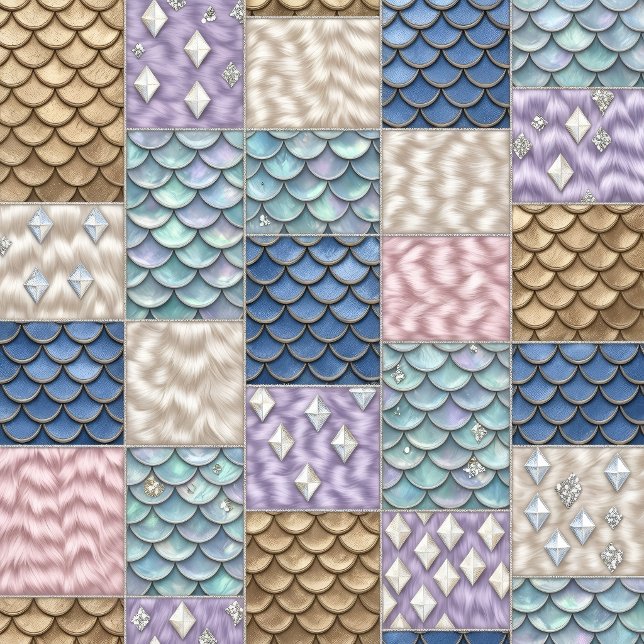 Towel Set | Whimsical Fairytale | Mermaid Unicorn (Creator Uploaded)