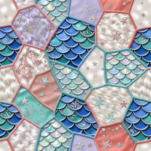 Towel Set   Whimsical Fairytale   Mermaid Unicorn