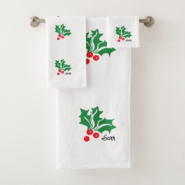 Towel Sets : Mistletoe (Insitu)