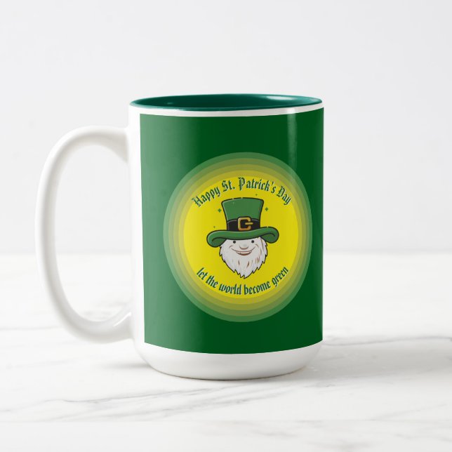 Towel Two-Tone Coffee Mug (Left)